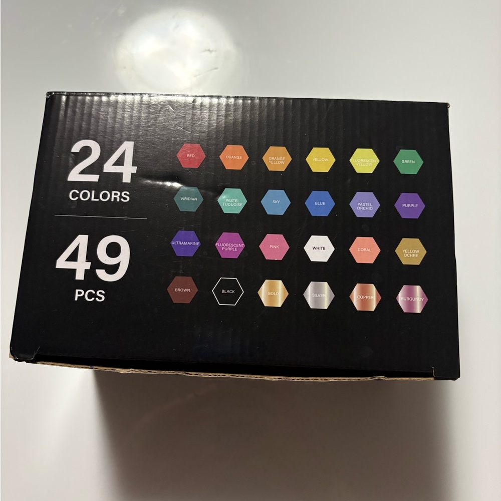 24 Color Art Set- used